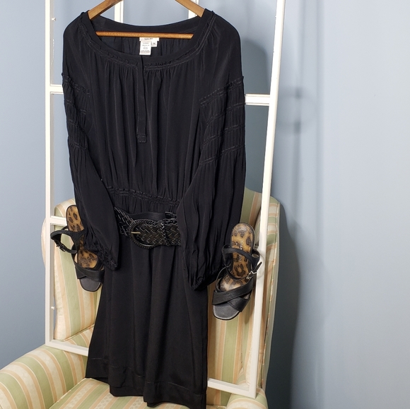 Boho Peasant Romantic Poet Pleated Sleeves Woven bel… - Picture 12 of 14